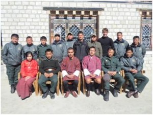 The participants of the training. Photo: Yonten Jamtsho