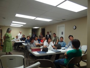 Participants at the training session. Photo: Karna Gurung