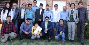 कार्यक्रम पछि केही सहभागी । फोटो: कर्ण गुरुङ