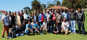 Community members at the planning day venue